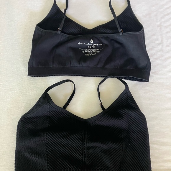 Spiritual Gangster Destiny seamless yoga bra black xs - Picture 1 of 4